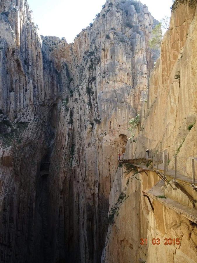 Alojamiento Rural El Paraíso del Chorro El Chorro Exterior foto