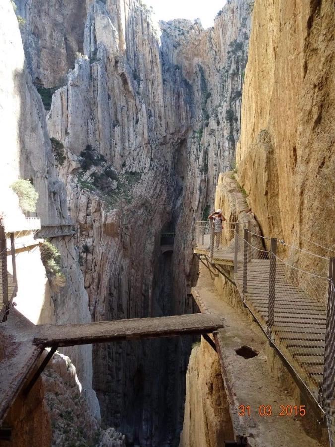 Alojamiento Rural El Paraíso del Chorro El Chorro Exterior foto