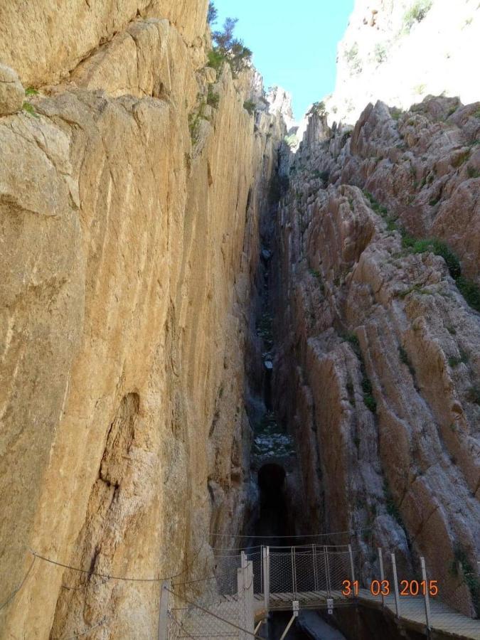 Alojamiento Rural El Paraíso del Chorro El Chorro Exterior foto