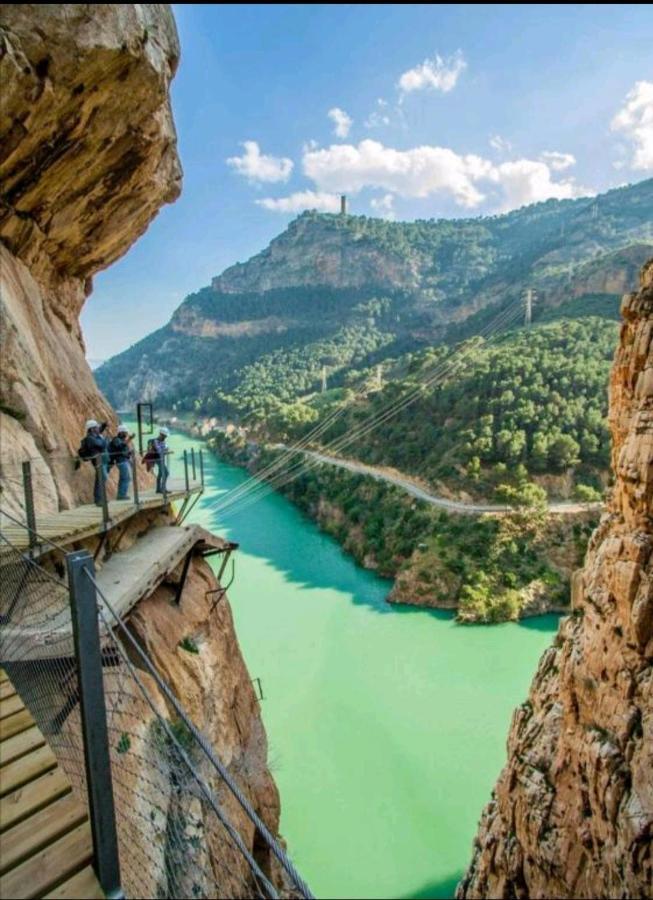 Alojamiento Rural El Paraíso del Chorro El Chorro Exterior foto